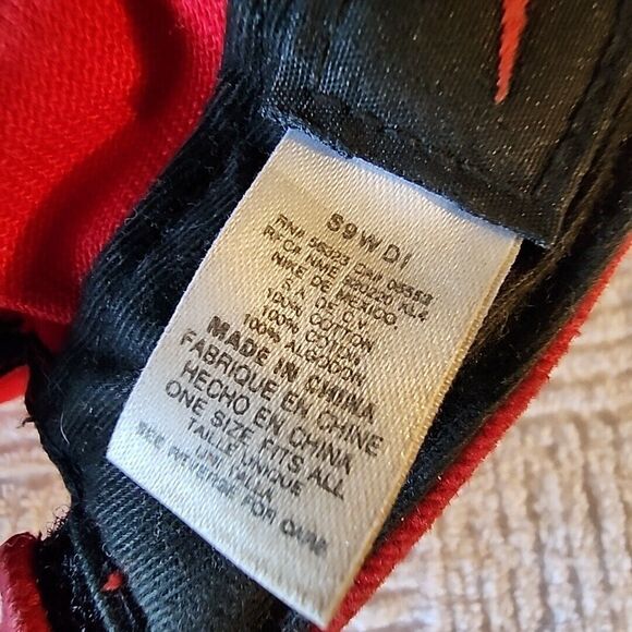 Vtg Nike Ohio State University OSU Ball Cap Red Adjustable NCAA Embroidered - Picture 3 of 9